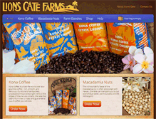 Tablet Screenshot of coffeeofkona.com